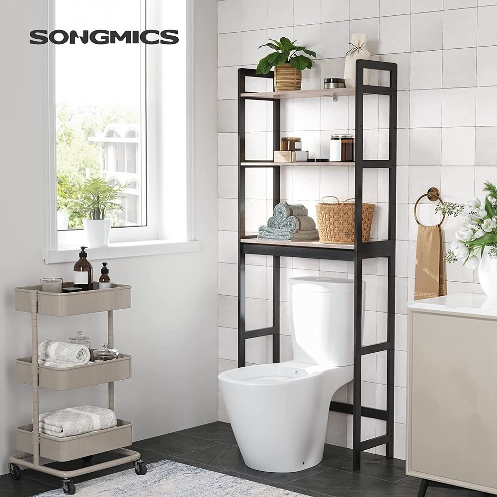 SONGMICS Over The Toilet Storage Organizer