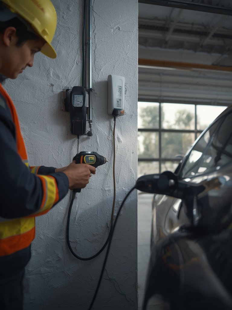 EV charger installation at home - Illustration 2