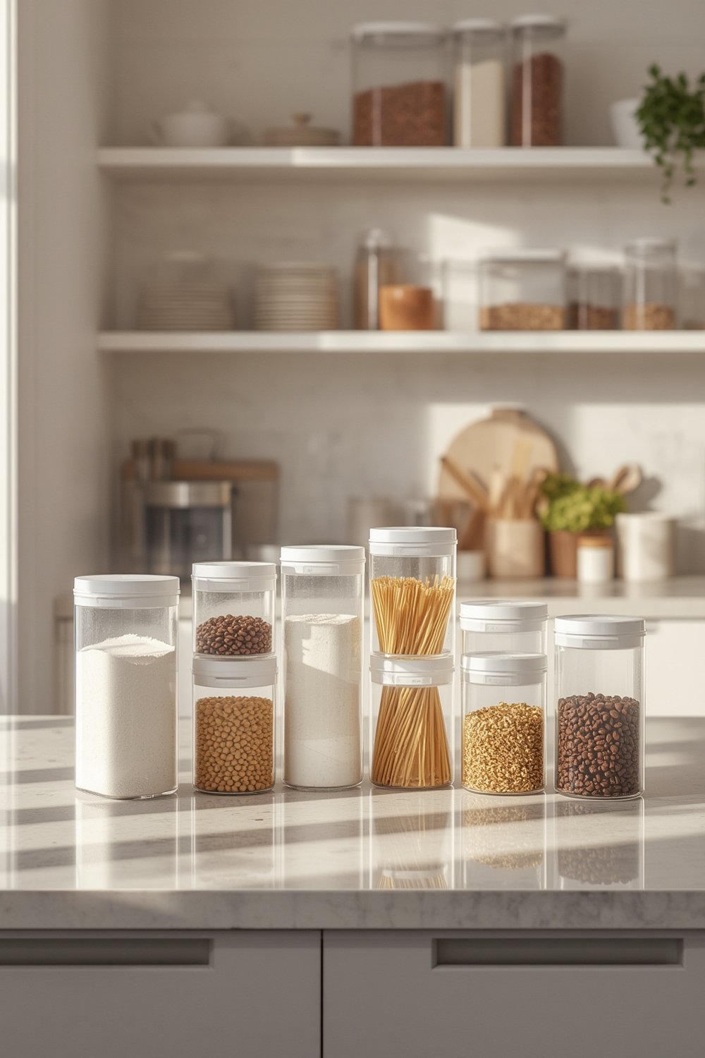 airtight container for food storage and coffee beans