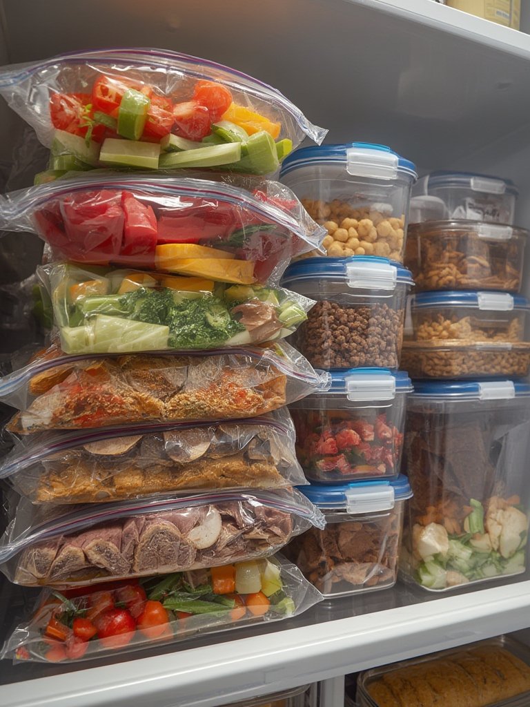 gallon bags for refrigerator storage – Hefty Slider detail