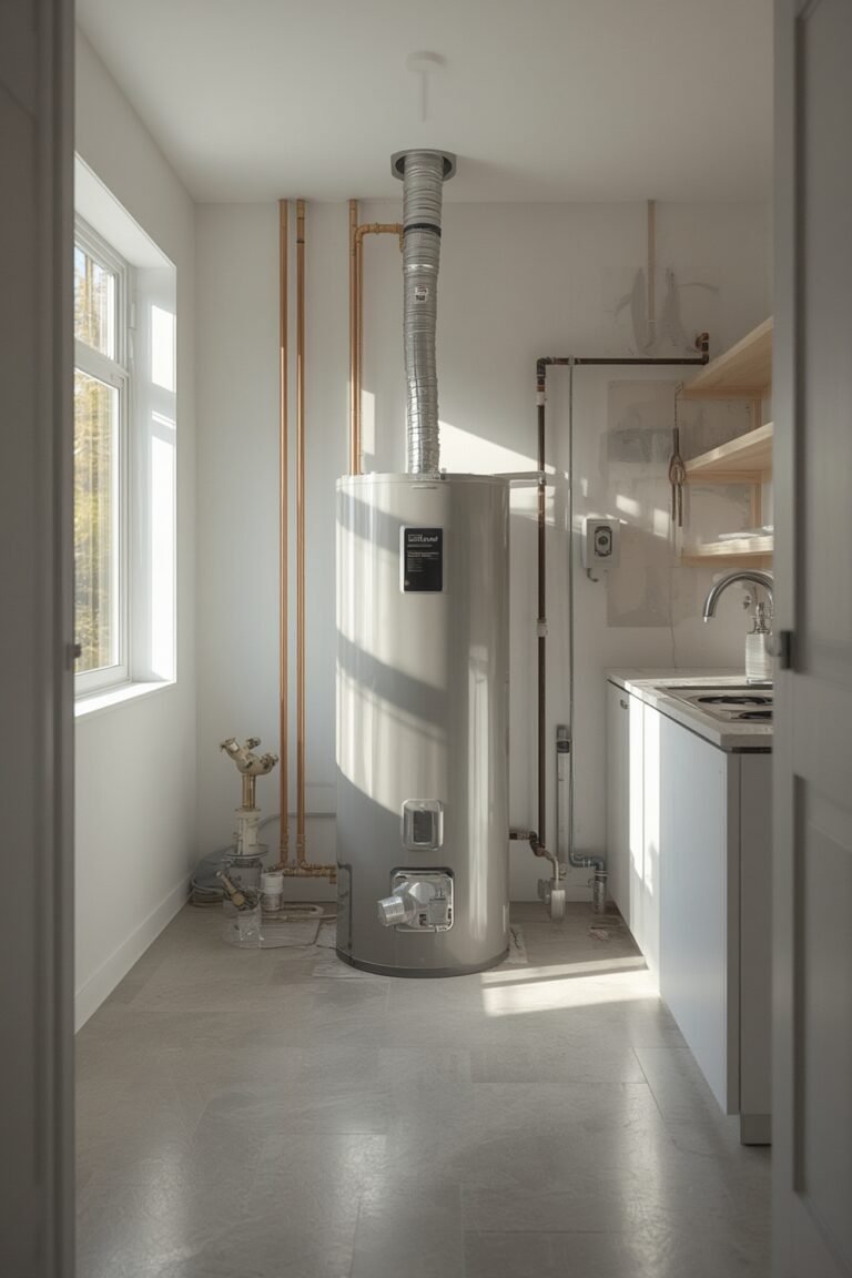 heat pump water heater installation