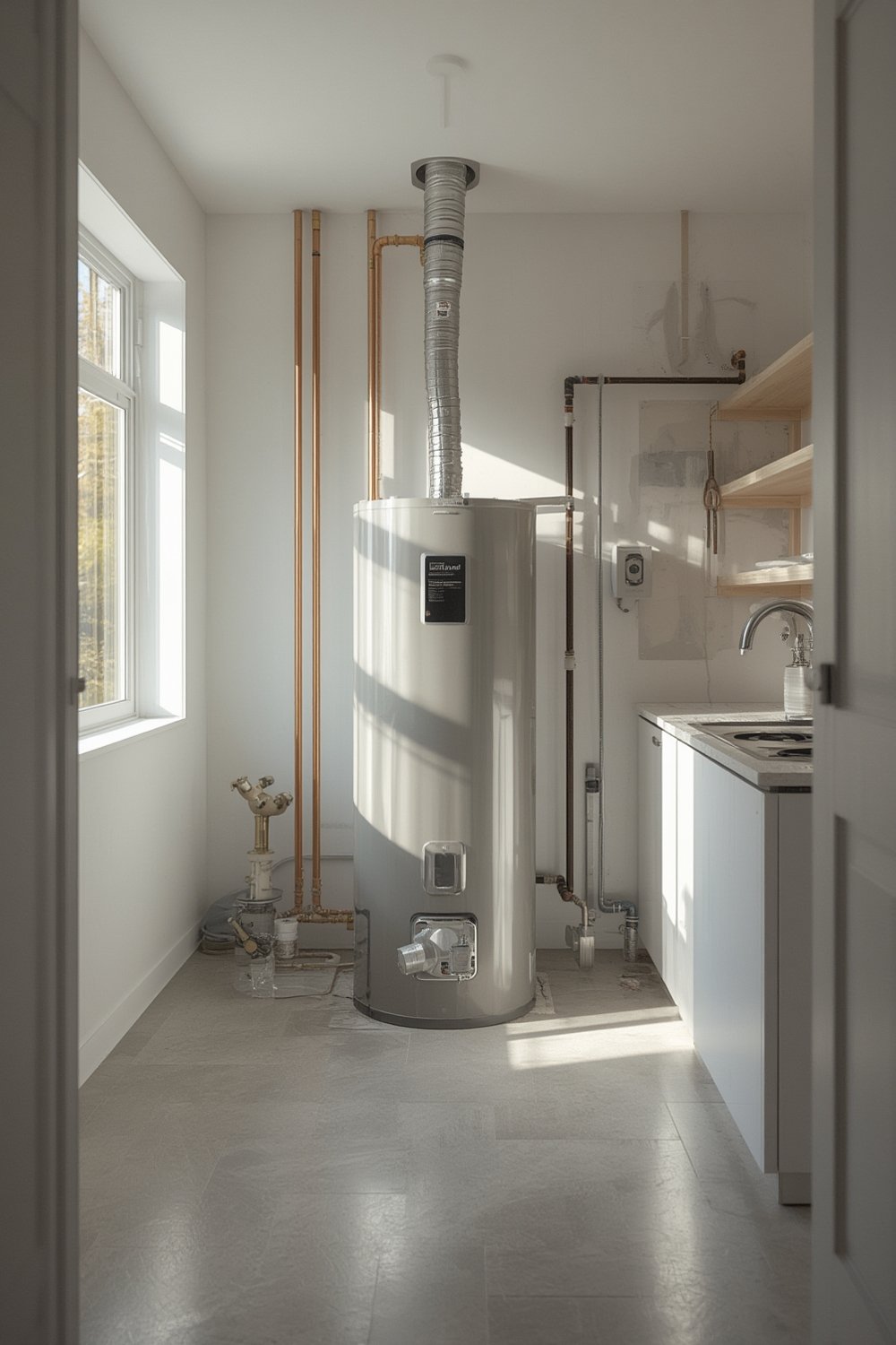 heat pump water heater installation