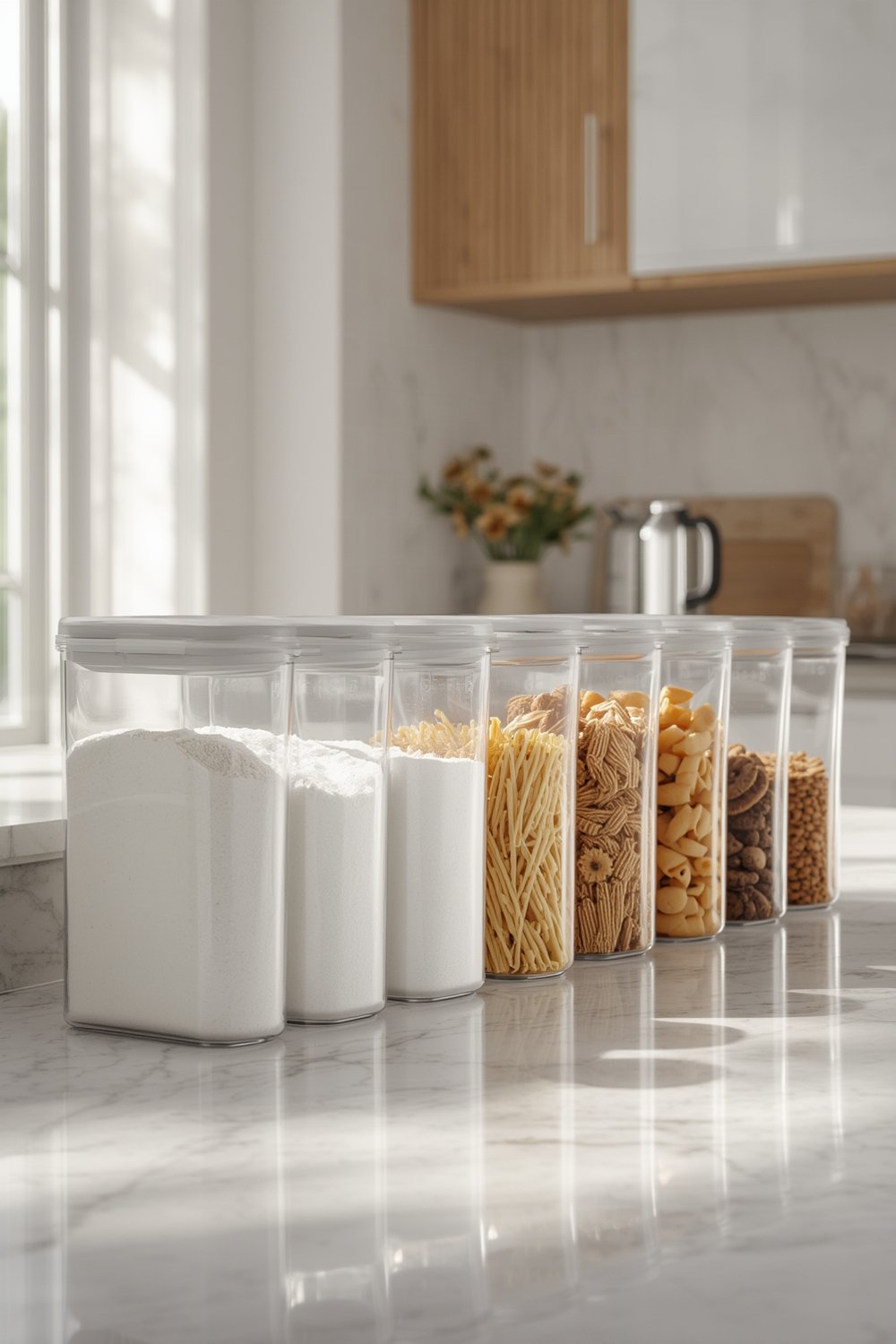 pop container keeping pantry ingredients fresh