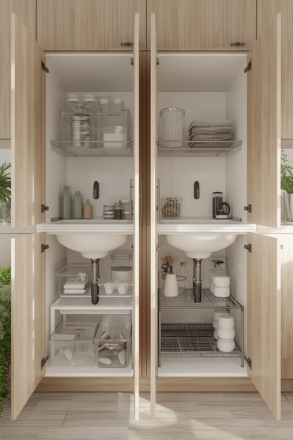 under sink organization ideas HomeWanderer